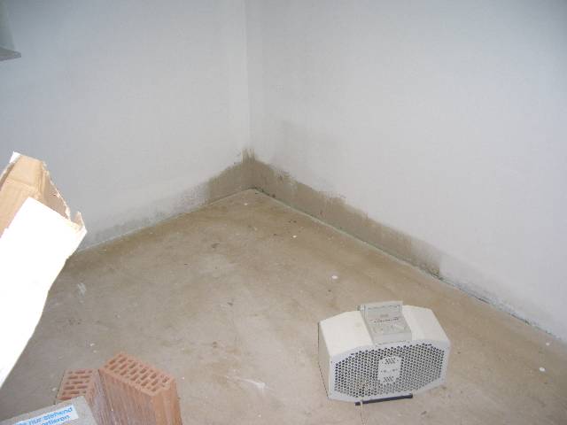 CIMG1587 Nur der Fleck im Zimmer �ber dem Eingang trocknet nicht.