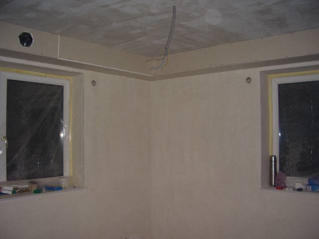 CIMG1603 Fertig. Nun nur noch spachteln und dr�ber malen. Das machen wir n�chste Woche.