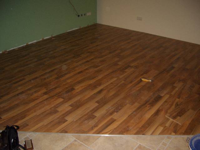 CIMG1845 Am Mittwoch wurde kam das Laminat in der K�che dran.