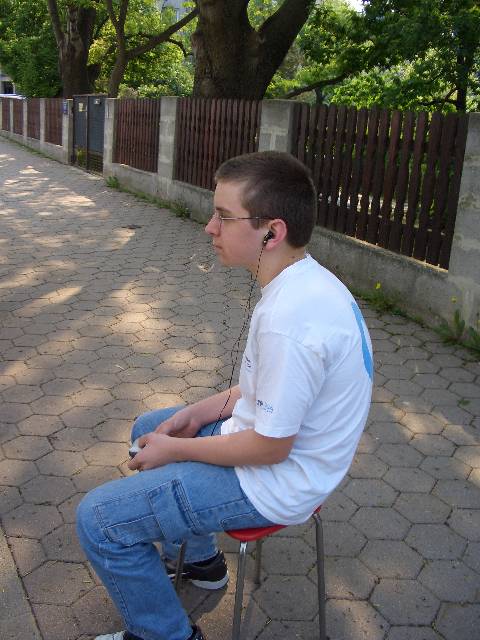 CIMG2398 Christoph ist unser Wachposten. Damit uns keiner den LKW wieder ausr�umt.