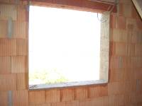 CIMG0491 Unsere Fenster-Laibungen wurden verputzt, damit die Fenster mit Dichtungsband eingebaut werden k�nnen.