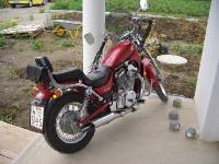 CIMG2520 Die Suzuki musste vor der T�re warten.